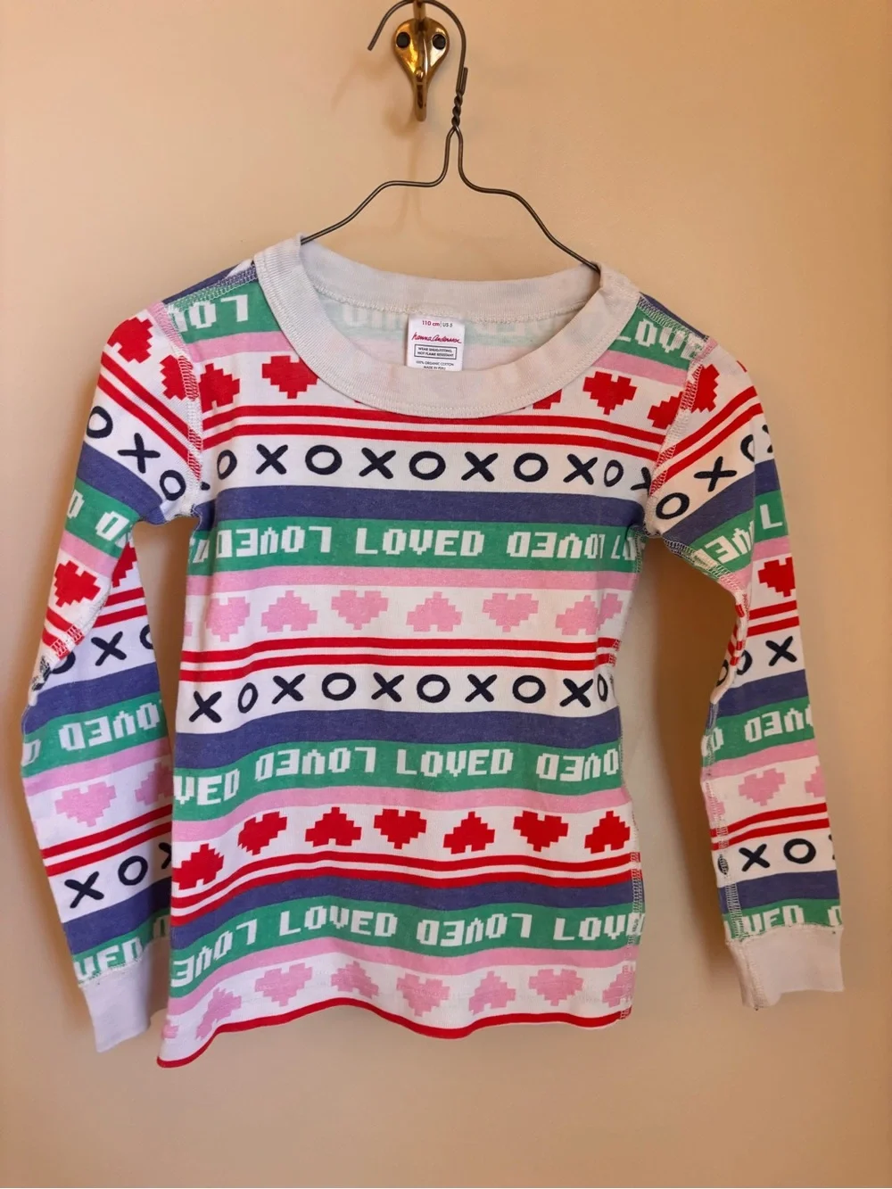 Hanna Andersson Pajamas Organic Size 5